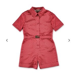 Gucci Red Kids One Piece